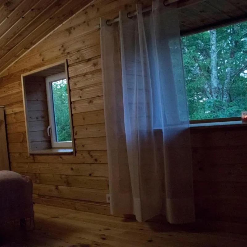 Gite Esprit Cabane Avec Spa Privatif Brassac  Kültér fotó